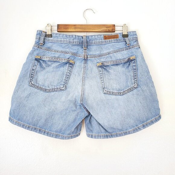 Vintage Ralph Lauren High Rise Jean Shorts Size 8 - Picture 5 of 9